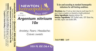 Package Label (Argentum Nitricum Ni02)